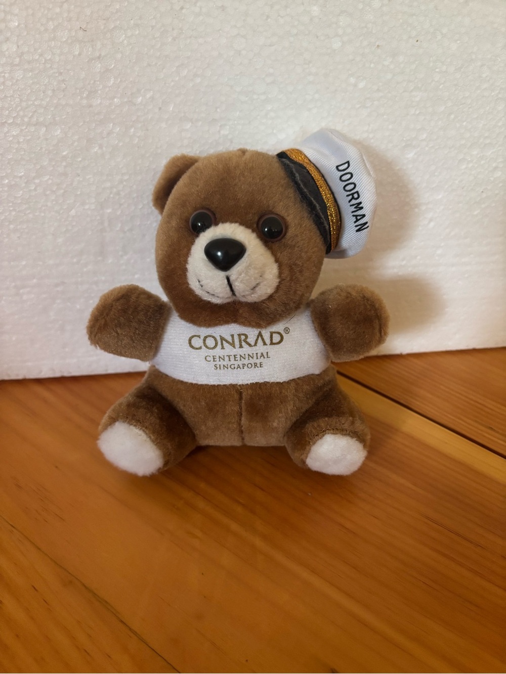 Conrad Centennial Singapore Doorman Teddy Bear Plush